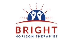 Bright Horizon Therapies logo with sunrise and collaboration in trauma recovery