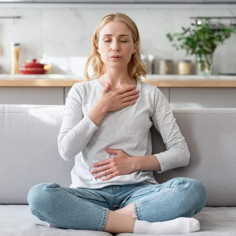 Calming exercises as a coping skill for hyperarousal.